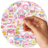 30pcs Pegatinas De Conejo Lindo Graffiti De Dibujos Animados Para Decorar Cuaderno Maleta Moto Scrapbook PVC Impermeable Decales Para Niños Mayores De 3 Años - details 4