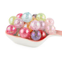 20Pcs Bolas De Acrílico Redondas De 20mm Colores Mixtos Para Joyería DIY Accesorios De Manualidades Bebidas De Azúcar - details 5
