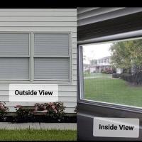 Película De Privacidad Para Ventanas Vidrio Horizontal Adhesivo Sin Glue Transmisora De Luz Decorativa Para Oficina Y Hogar - details 4