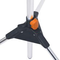 vidaXL Ducha de jardín con trípode aluminio 221 cm - details 6
