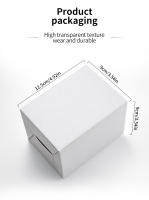 Organizador De Pinceles Para Uñas Transparente De Acrílico Con 3 Grillas Estilo Simple Soporte Para Maquillaje Y Almacenamiento De Lápices De Ojos - details 7