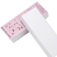 100 Pcs Papel De Cera Para Eliminación De Vello Desechable Espesado No Tejido Uso En Belleza Suministros Especial Para Eliminación De Vello A7T3 - details 0