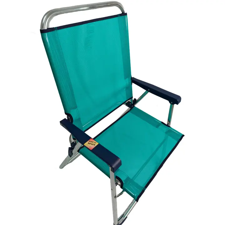 ALCO-637ALF-0030 SILLÓN FIJO SEGURIDAD RESPALDO ALTO, FIBRELINE, SOLIDO, COLOR AZUL VERDOSO, 86X58X8.5 CM (1-637AZ) - 1