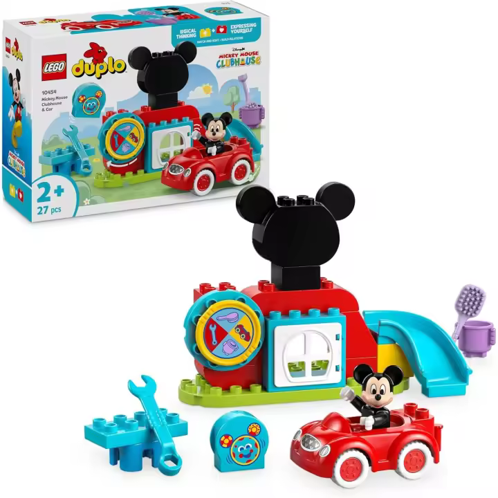 Lego 10454 Casa y Coche de Mickey Mouse Lego Duplo - 1