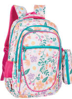 J.S ONDO MOCHILA TIPO TELA PARA MUJER Mochila Escolar Mochila de Viaje Negocios Trabajo Diario Antirrobo Impermeable Grande Mochila Ordenador ESTAMPADO DEL FLORES - details 0