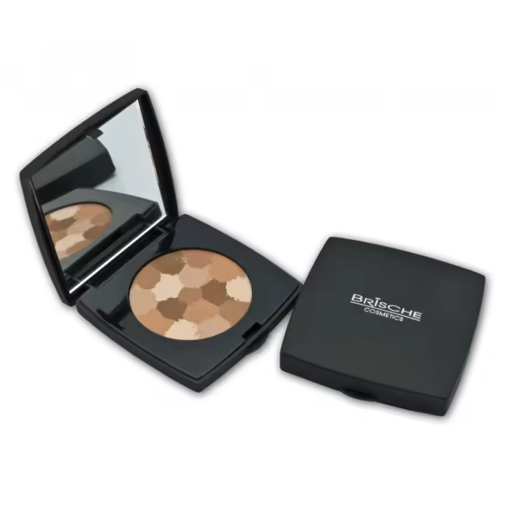 Brische Cosmetics Bases y Polvos Faciales - Esferas en Polvo Prensadas 17 Grs - 3 Tonos - 1
