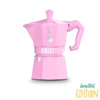 CAFETERA ITALIANA BIALETTI EDICION LIMITADA MOKKA EN COLOR ROSA - CAFETERA ITALIANA 3 TAZAS - CAFETERA ITALIZANA PEQUEÑA - details 0