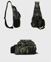 Bolsa De Pecho Táctica USB Fanny Bag Para Camping Y Pesca Con Diseño De Cinturón Molle Bolsa De Hombro Cruzada Para Acampar Y Caza Tamaño M Para Hombres - details 13