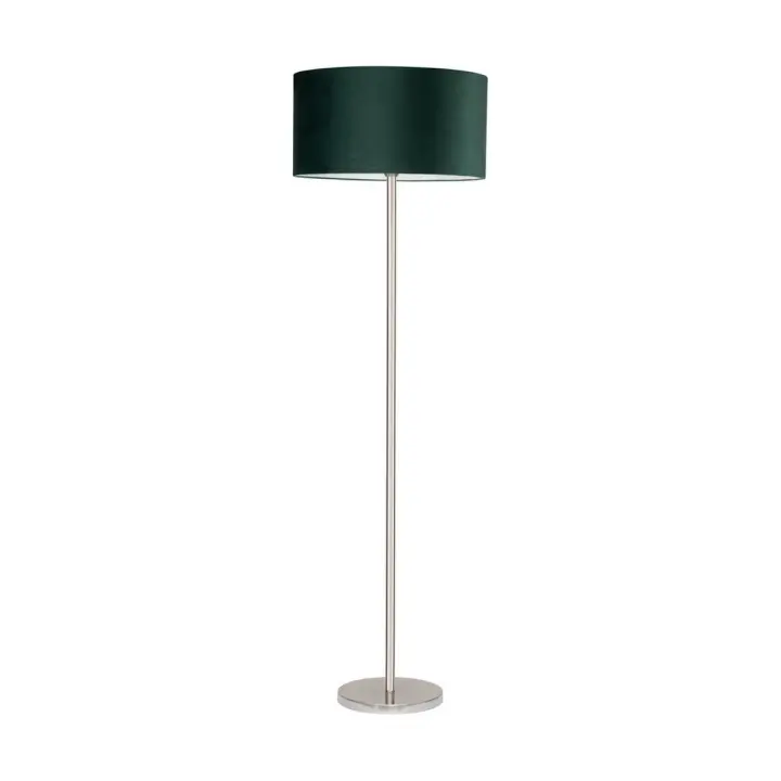 Lámpara de Pie Schelda, Metal, Verde, 50x50 cm x 166 - 1