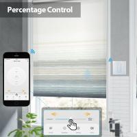 Cortinas Eléctricas Rollos Cortinas Conectadas Con Interruptor WiFi Tuya Controlado Por App Inteligente Compatible Con Alexa Google Home Siri - details 10