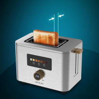 Tostador Vertical Touch&Toast con Pantalla Táctil - 950W - Acero Cecotec - details 1
