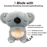Muñeco De Peluche Suave Para Bebés Otter Soothing Con Música Y Luz Compañero Para Dormir Para Niños Y Niñas Regalo Ideal - details 7