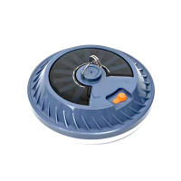 Lámpara De Emergencia Solar LED Ultrafina UFO Recargable Impermeable Para Camping Y Exteriores Fuente De Luz Potente Y Duradera - details 4
