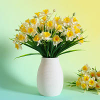 2pcs/3pcs Árbol De Margarita Artificial De 37CM(H) Estilo INS Decoración De Hogar Para Mesa Y Escritorio Flores Artificiales Sin Vaso - details 0