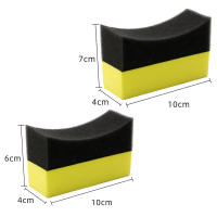 Set De 10 Pincel De Esponja Automática Para Limpieza De Ruedas Y Neumáticos De Coche Fregado Y Secado Con Absorción De Agua Herramientas De Cera Y Pulido - details 5