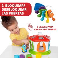 Animal Cottage Casita con encajes y llaves - Chicco 9610 - details 3