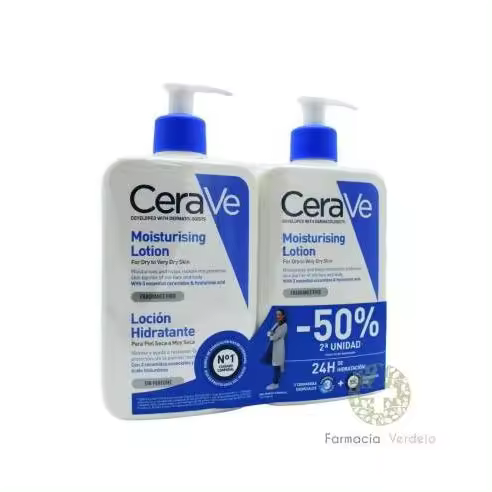 Cerave Pack Hidratación Piel Seca 2x473ml - 1