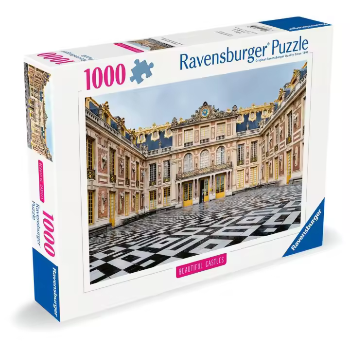 RAVENSBURGER PUZZLE 1000 PIEZAS CHATEAU DE VERSAILLES FRANCIA 1000 PIEZAS 5x33x25 Cms. - 1