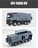 Mercedes Benz Nomadismo Vehículo De Tierra Modelo Aluminio 1:32 Con Sonido Y Luz Coche Miniatura Para Colección Juguete Educativo Para Niños - details 9