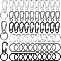 Llavero De Aleación De Zinc Con Hebilla De Calabaza Y Carabiner Llavero Antipérdida Para Coche Y Decoración De Cinturón Paquete De 4/10 - details 0
