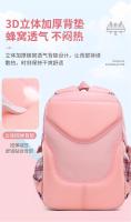 Mochila Escolar Para Niñas Con Diseño Ergonómico Y Antideslizante Capacidad Grande Ligera Impermeable Mochila Chequera Para Estudiantes De Primaria - details 4