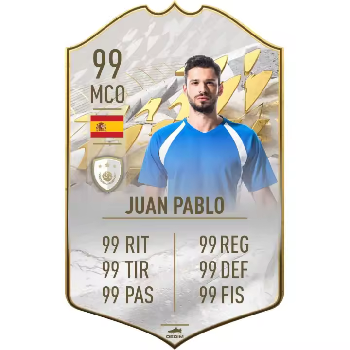 Oedim Carta de Fútbol Personalizada Diseño Icono, 30x48cm, Fabricado en PVC 5mm, Divertida y Original. Enviar personalización a lucasgarcia@oedim - 1