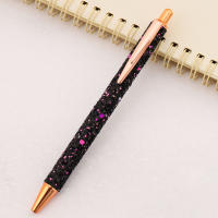 Lytwtw Bolígrafo De Punto De Escritura 1.0mm Metálico Negro Kawaii Para Escuela Y Oficina 5 Piezas Suministros De Papelería De Lujo - details 8