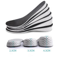 2PCS Almohadillas De Memoria De Espuma EVA Para Aumentar La Altura Inodoro Y Transpirable Para Hombres Y Mujeres Invisible Para Medias Zapatos Medio(B,M) 1cm-3cm - details 0