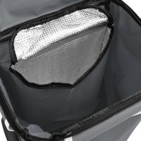 Carro de Compras vidaXL con Ruedas y Mango Ajustable Gris 40 L - details 4