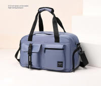Mochila Deportiva Grande Para Mujer Bolsa De Mano Fitness Natación Yoga Gimnasio Viaje Con Bolsillo Para Zapatillas Secado Secado Y Humedal Nylon 36-55L - details 3