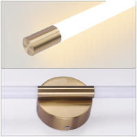 Lámpara De Pared LED Interior 70cm 90cm Luz De Decoración Para Sofa Y Dormitorio Fuente De Iluminación Blanca Y Dorada - details 6