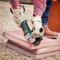 Bosch amoladora pequeña a batería UniversalGrind 18V-75 (sin batería; sistema de 18 voltios; para amolar, cortar, cepillar y lijar varios materiales; 125mm diámetro; en embalaje de cartón) - details 4