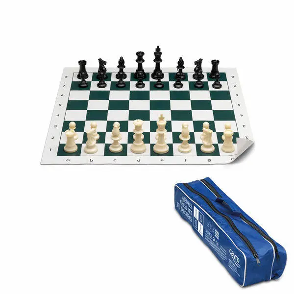 Cayro - Ajedrez Escolar en estuche tela - 1