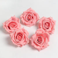 2/5Pcs Cabezas De Flores Rosa Artificiales De Seda Para Decoración De Hogar Bodas Fiestas DIY Artesanía Regalos - details 9