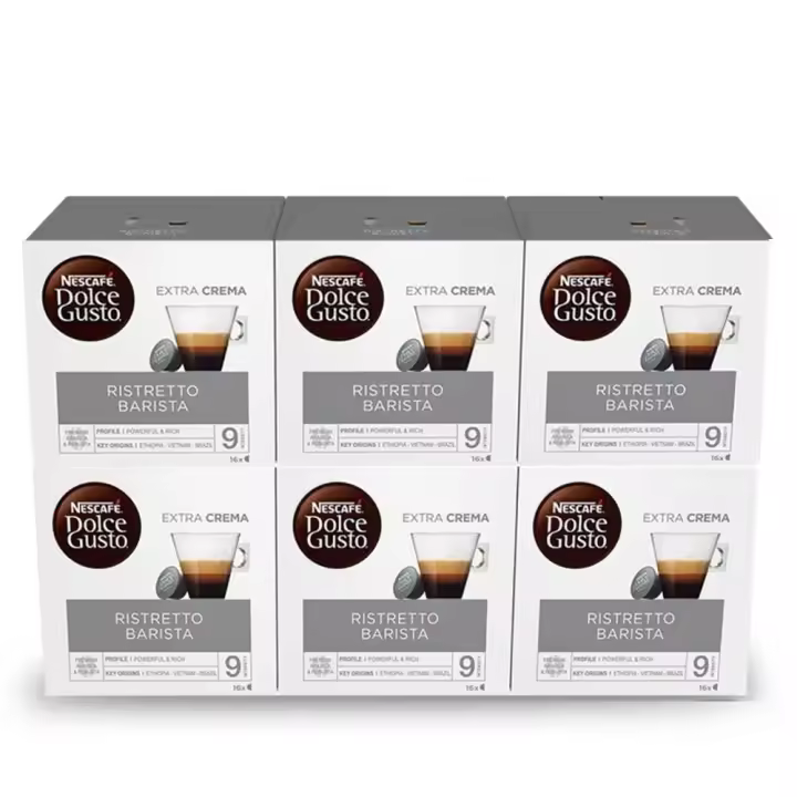 Café Ristretto Barista 6 cajas Dolce Gusto - 1