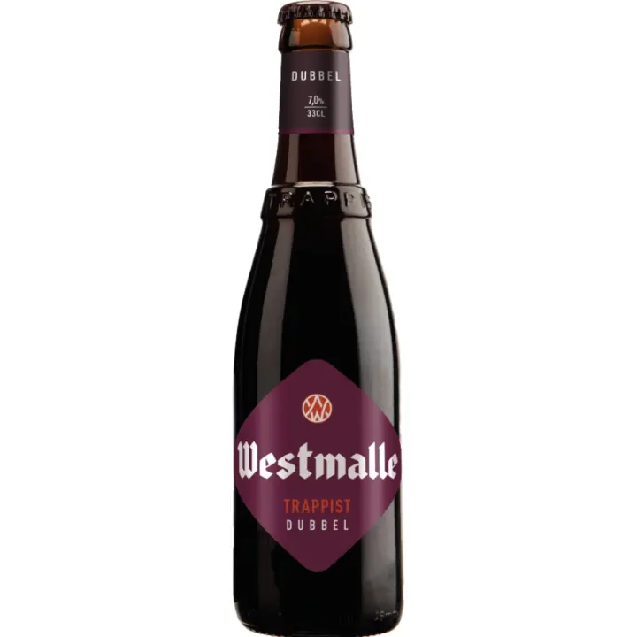 6 uds x Westmalle Double 33Cl  Cerveza trapense Belga tostada doble de Brasserie De Westmalle - 1