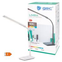 Flexo LED Limba Gsc Evolution 7W Blanco - Intensidad Regulable - Lámpara de Mesa - details 0