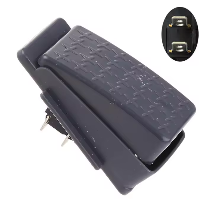 6/12v Accelerator Foot Pedal Reset-control Switch For Child Electric Car Socket - 1