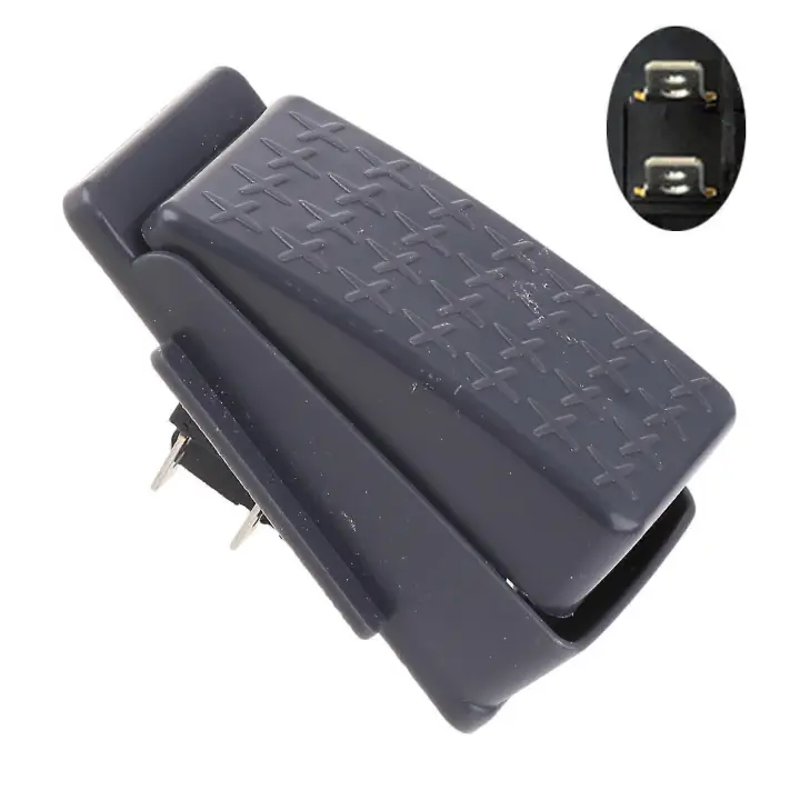 6/12v Accelerator Foot Pedal Reset-control Switch For Child Electric Car Socket - 1