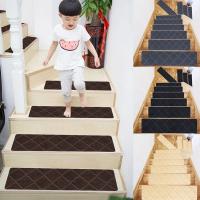 Alfombra Antideslizante Para Escaleras 1 Pieza Absorciónde Agua Autoadhesiva Silenciosa Y Segura Para Piso Adultos Uso Doméstico Y Exterior Tejido De Poliéster M Machine Hecho - details 1