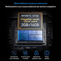 Mini Smartphone Linea Hd XS18 Pro | 2GB RAM; 16GB ROM; Android 8.1; 3,0 ''con reconocimiento Facial; Dual SIM - details 2