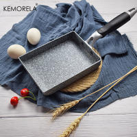 Sartén De Huevo Negro Antideslizante Japonesa De Piedra Médica Para Tamagoyaki Omelette Sartén Para Pescado Y Pan Apta Para Fogón - details 0
