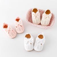 Zapatos Para Bebé Niña Fly Knit Alta Calidad Suela TPR Antideslizante Transpirable Suave Algodón Primavera Otoño Lazo Encantador Para 0-9-18M F235 - details 9
