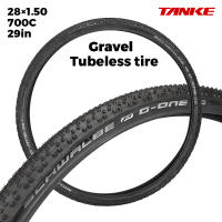 Pneumático De Bicicleta TANKE MTB 29 Pulgadas Gravel TLR 700c Tubeless Ready Negro 28x1.5 Para Carretera Y Montaña - details 0