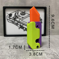 Juguete Sensorial De Relieve De Estrés Para Adultos 3D Impreso Dardo De Plástico Retráctil Brillante Juguete De Carro Guisante - details 9