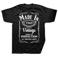 Camiseta Vintage De 1965 Para Hombres Y Mujeres Talla Grande Cuello Redondo Estilo Harajuku Casual Diario Unisex Tees De Poliéster - details 0