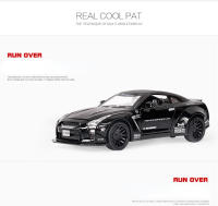 Coche De Deportes Nissan GTR De 1:32 En Escala Metálico Con Sonido Y Luz Vehículo De Juguete Colección Regalo Para Niños A297 - details 6