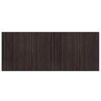 vidaXL Alfombra rectangular bambú 80x200 cm Color Negro,  Natural,  Marrón y mas Alfombras de área  Alfombra de Piso para Sala de Estar Dormitorio Habitación Salón - details 4