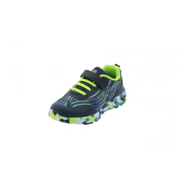 Zapatillas Running Niño J'hayber Rodal Navy Color Azul y Verde fosforito-ZJ450524-37 J'hayber - 1