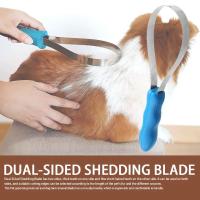 Peine Para Perros Y Gatos Herramienta De Peluquería Para Mascotas Con Corte Desmontable Aparato De Cortadora Detachable Para Eliminación De Pelo En Escala Grande - details 0